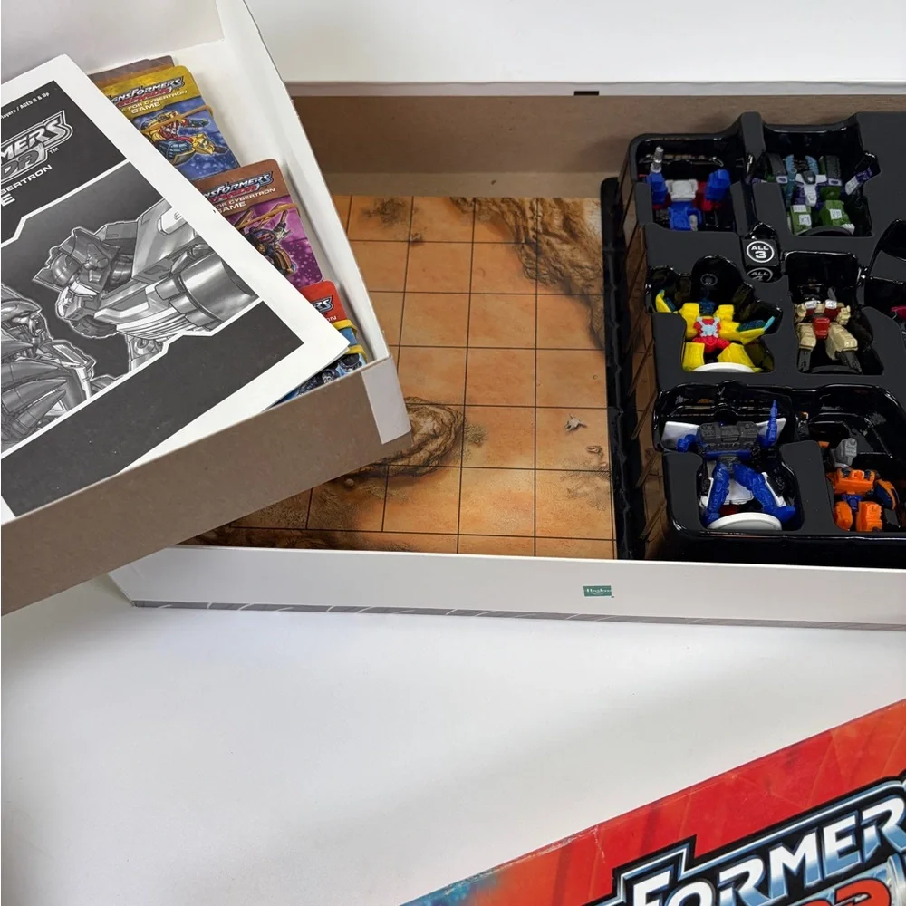 Transformers Armada Battle For‎ Cybertron Near Complete Game Milton Bradley 2003